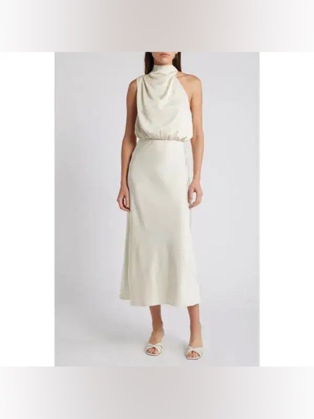 NWT EN SAISON Greta Bias Cut Dress